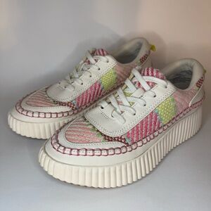 Dolce Vita Dalton Pink Multi Fashion Sneaker 8M